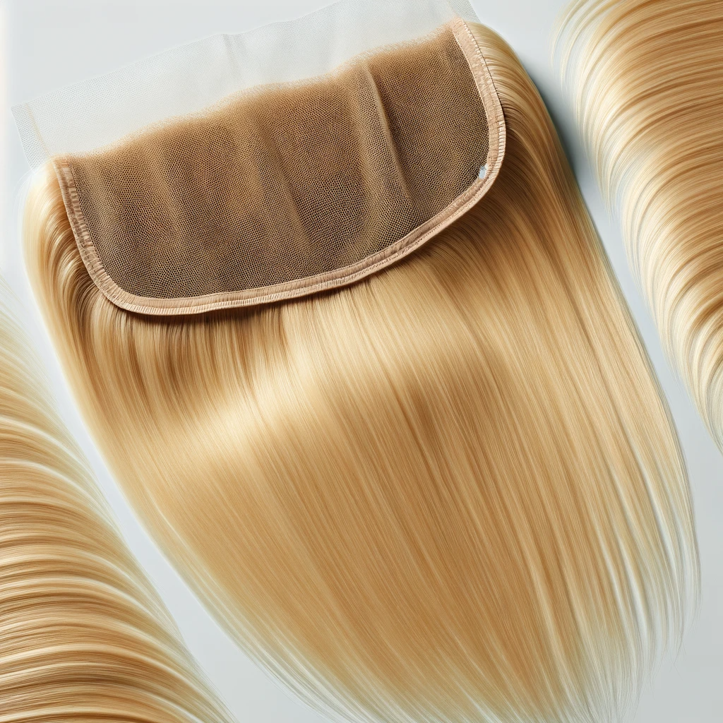 HD Deep Wave lace closure with defined waves and natural luster, ideal for seamless blending in hair extensions and protective styles.